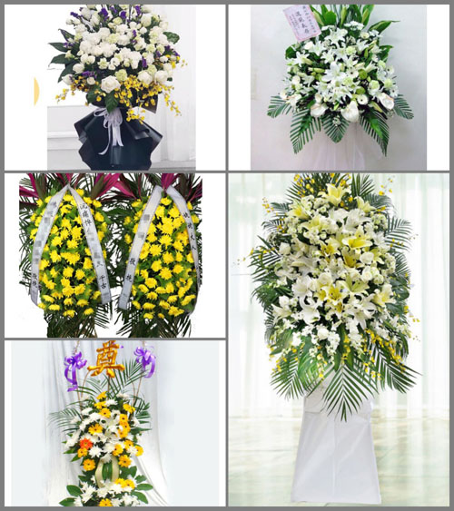 福建宁德蕉城区东侨开发区白事花篮预定